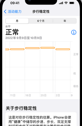 长春iPhone手机维修如何在iPhone开启'步行稳定性通知'