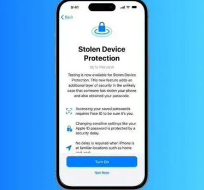 长春苹果授权维修店分享被盗设备保护功能开启方法 
