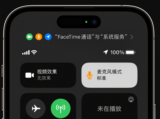 长春苹果授权维修网点分享iPhone在通话时让你的声音更清晰 