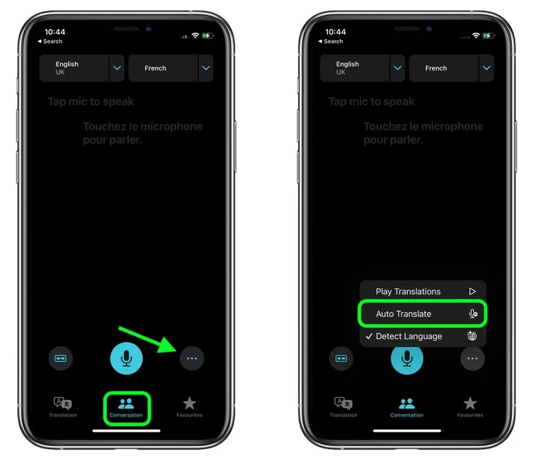 长春苹果手机维修分享iOS 15 “翻译” App 新改进 